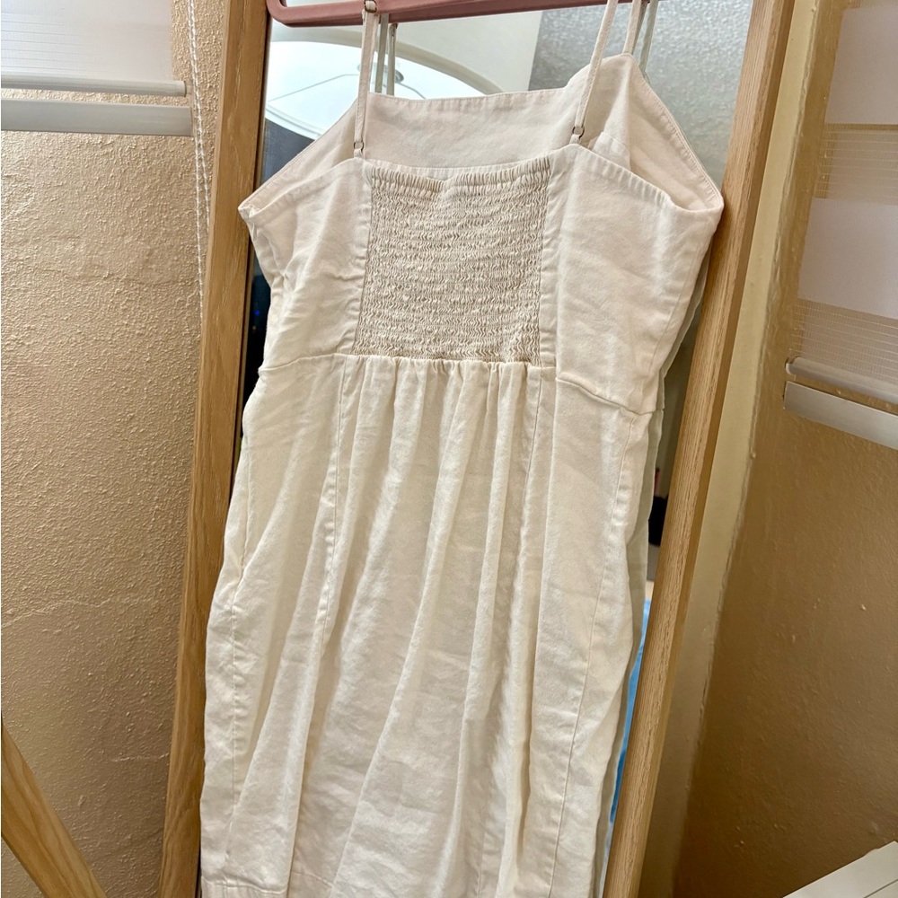 HALSTON WHITE DRESS ☁️✨ - Picture 4 of 5